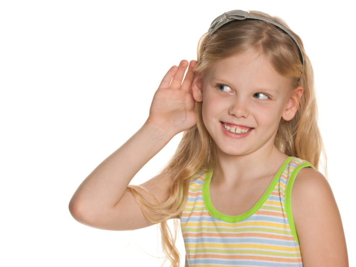 barn med dårlig hørelse